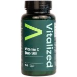 Vitalized Vitamin C Duo 500 90 kapslí 500 mcg – Hledejceny.cz