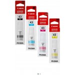 Inkoust Canon GI-43 CMYK + GY+ R - originální – Zboží Živě