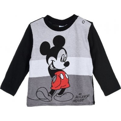 DISNEY Mickey mouse černé chlapecké tričko s dlouhým rukávem cc – Zbozi.Blesk.cz