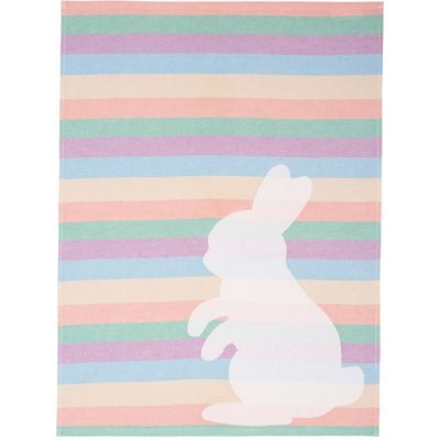 SCANquilt DESIGN králíček pruhy 50 x 70 cm pastelová – Zbozi.Blesk.cz