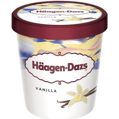 Häagen-Dazs Vanilkový mražený krém smetanový 460 ml – Zboží Dáma