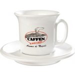 Caffen hrnek s podšálkem na kávu cappuccino 180 ml – Sleviste.cz