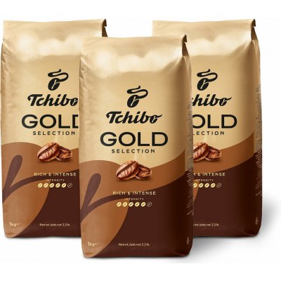 Tchibo Gold Selection zrnková 3 x 1 kg – Hledejceny.cz