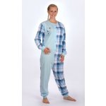 Venku je zima overal dámský károvaný modrá – Zboží Mobilmania