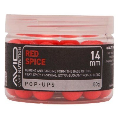 Avid Carp 14 mm 50 gr Red Spice (Red) – Hledejceny.cz