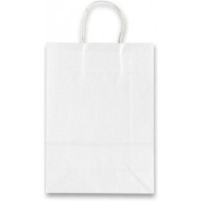 Sadoch Tinta Unita White Kraft - dárková taška - 360 x 120 x 410 mm – Hledejceny.cz