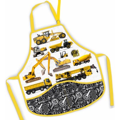 ARGUS Zástěra na výtvarnú výchovu LET’S BUILD 18380390 – Zboží Dáma