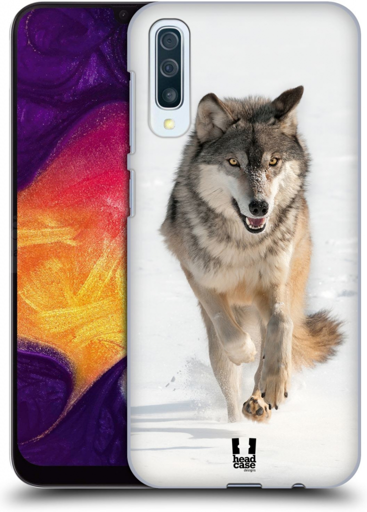 Pouzdro Head Case Samsung Galaxy A50 / A30s DIVOČINA – VLK