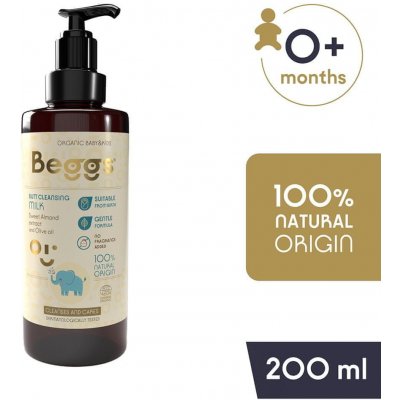 BEGGS Čisticí mléko na zadeček 200 ml – Sleviste.cz