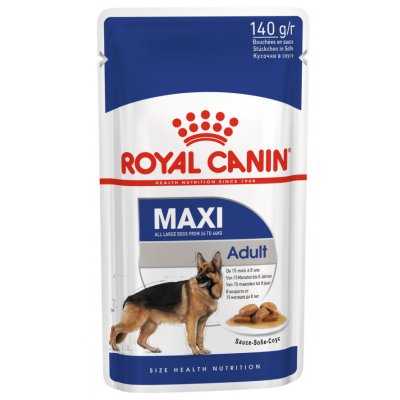 Royal Canin Maxi Adult velká plemena 10 x 140 g – Zboží Mobilmania