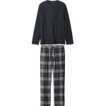esmara Men pánské flanelové pyžamo navy modrá – Hledejceny.cz