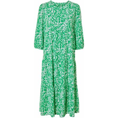 esmara Dámské šaty zelená L44/ – Zboží Dáma