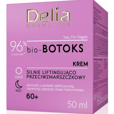 Delia Cosmetics BIO-BOTOKS liftingový krém proti vráskám 60+ 50 ml – Zbozi.Blesk.cz
