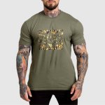 Iron Aesthetics pánské tričko Tactical zelené – Zbozi.Blesk.cz