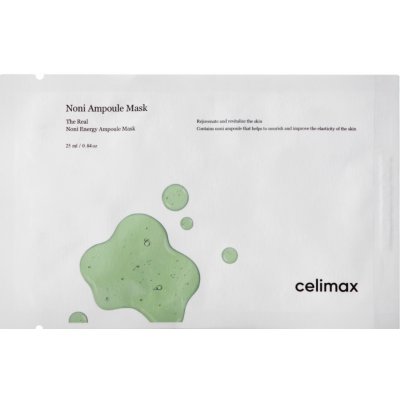 Celimax The Real Noni Energy Ampoule Mask Textilní maska s extraktem z indické moruše 25 ml