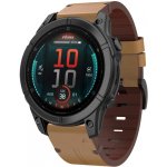 VSECHNONAMOBIL 93920 SYNTHETIC Řemínek pro Garmin Fenix 8 47mm světle hnědý – Zboží Živě