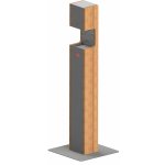 Fyscon Dezinfekční stojan s automatickým dávkovačem WOODY A01 – Zboží Mobilmania