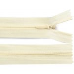 Spirálový zip skrytý No 3 délka 40 cm Varianta: 103 krémová nejsvět., Balení: 1 ks – Hledejceny.cz