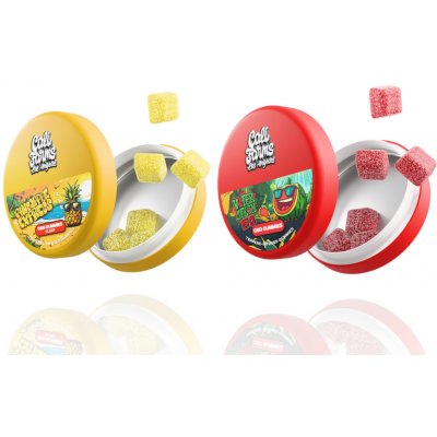 califarms.cz Gumové bonbóny CBD Watermelon OG + CBN Pineapple express – Zboží Mobilmania