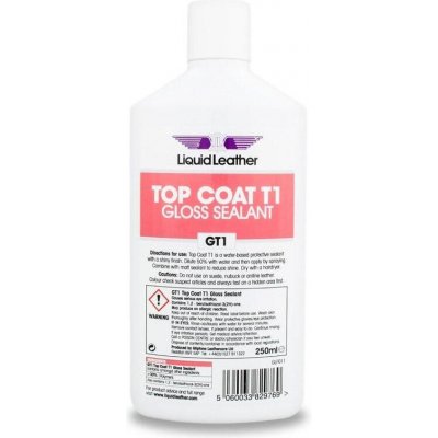 Gliptone Liquid Leather - GT1 Top Coat Gloss Sealant 250 ml – Hledejceny.cz