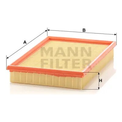 MANN FILTER Vzduchový filtr C 2991/2 – Hledejceny.cz