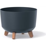 Prosperplast Květináč GRACIA STANDARD 28,5 cm antracit – Zbozi.Blesk.cz