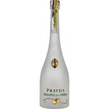 Pravda Vodka Pineapple 37,5% 0,7 l (holá láhev)
