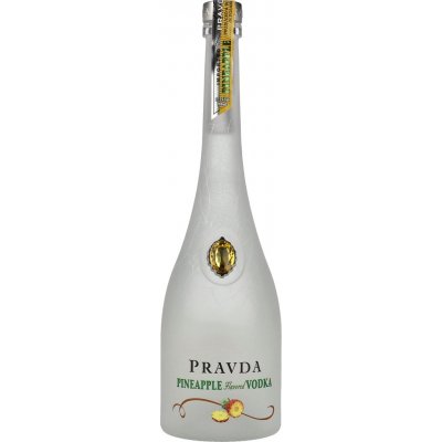 Pravda Vodka Pineapple 37,5% 0,7 l (holá láhev)