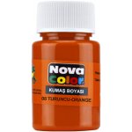 Novacolor barva na textil oranžová 30 ml NC-166 (142) 473102 – Zboží Dáma