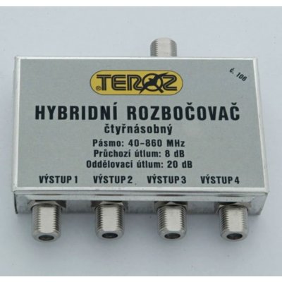 Teroz anténní rozbočovač T106XP – Hledejceny.cz