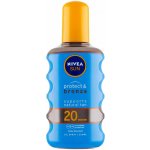 Nivea Sun Protect & Bronze olej na opalování spray podporující zhnědnutí SPF20 200 ml – Hledejceny.cz