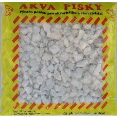 Lhota Akva-tera písek č.3 hrubý bílý 3 kg – Zboží Dáma