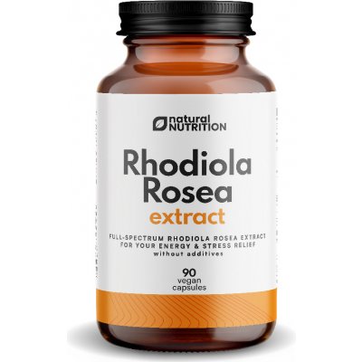 Natural Nutrition Rhodiola Rosea extrakt 60 kapslí – Hledejceny.cz