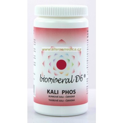 Biomineral KALI PHOS červená 180 tablet/90 g tkáňová sůl – Hledejceny.cz