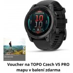 Garmin Fenix E 47mm Stainless Steel Slate Gray/Black 010-03025-01 – Zboží Živě