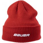 Bauer kulich Bauer Team Ribbeed Toque SR 672986 červená – Hledejceny.cz