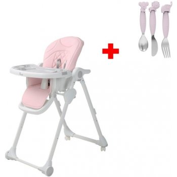 Bo Jungle B-DINNER CHAIR WHEELY Pink