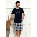 La Penna 222 80 good vibes pánské pyžamo krátké tm.modré – Zboží Dáma