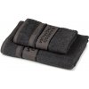 4Home Sada Bamboo Premium osuška a ručník tmavě šedá 50 x 100 cm 70 x 140 cm