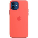 Apple iPhone 12 / 12 Pro Silicone Case with MagSafe Pink Citrus MHL03ZM/A – Zboží Živě