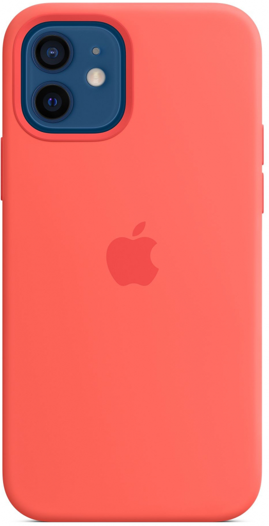 Apple iPhone 12 / 12 Pro Silicone Case with MagSafe Pink Citrus MHL03ZM/A