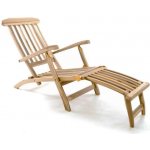 dřevěné DIVERO Florentine s podnožkou - týkové dřevo – Sleviste.cz