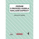 Baloušek Tisk ET210 Záznam o provozu vozidla nákladní dopravy stazka – Zboží Dáma