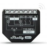 Shelly 2PM Gen4 spínací modul s měřením spotřeby 2x 10A (WiFi, Bluetooth, Zigbee, Matter) SHELLY-2PM-GEN4 – Zboží Mobilmania