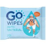 GoWipes Osvěžující vlhčené ubrousky s antibakteriálním účinkem a D-panthenolem 20 ks – Hledejceny.cz
