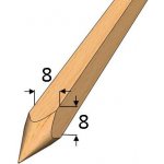 Bukový rožeň na grilování - 70 cm – Hledejceny.cz