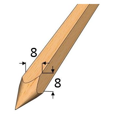 Bukový rožeň na grilování - 70 cm – Hledejceny.cz