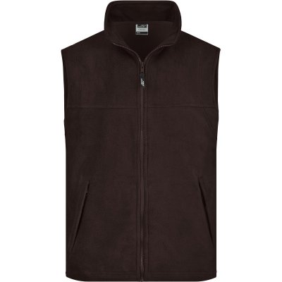 James & Nicholson vesta JN 45 fleecová COT02004500101 hnědá – Sleviste.cz
