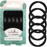 Gumičky do vlasů Invisibobble Hair Tie Black - 5 ks, černé – Sleviste.cz