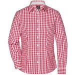 James&Nicholson kostkovaná JN637 Red – Zboží Mobilmania